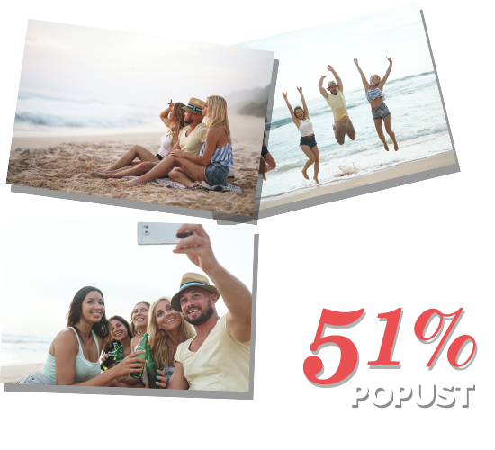 51% popust na izradu fotografija